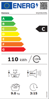 energielabel WQ45B2A9NL