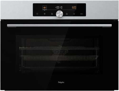 Pelgrim OM540RVS Combi magnetronoven inbouw