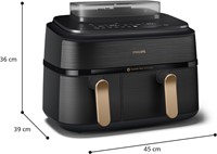 Philips NA552/00 Dual Basket Friteuse-3