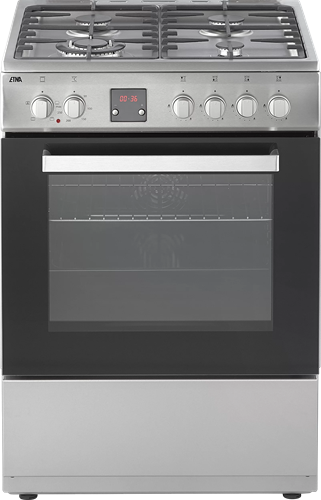 Etna FGV460RVS Gas-elektrisch fornuis
