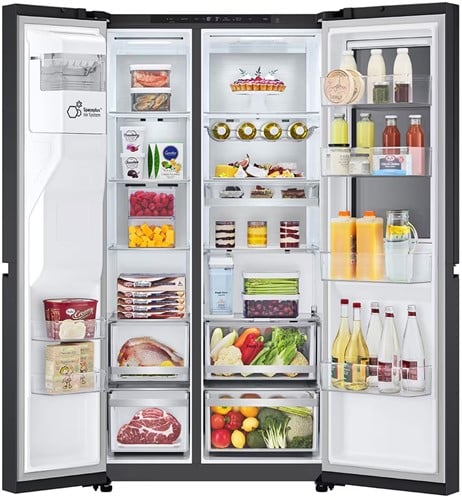 LG GSXE81EVBD Koel-vries combi side-by-side-2