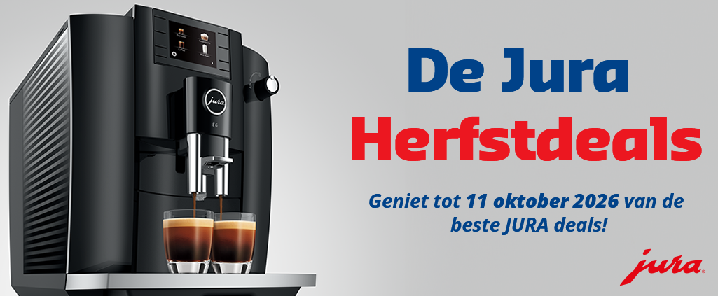 Krijg tot €800,- korting op geselecteerde Jura volautomaten!