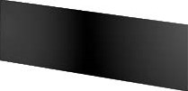 BORA Multifunctionele lade glazen front 140mm