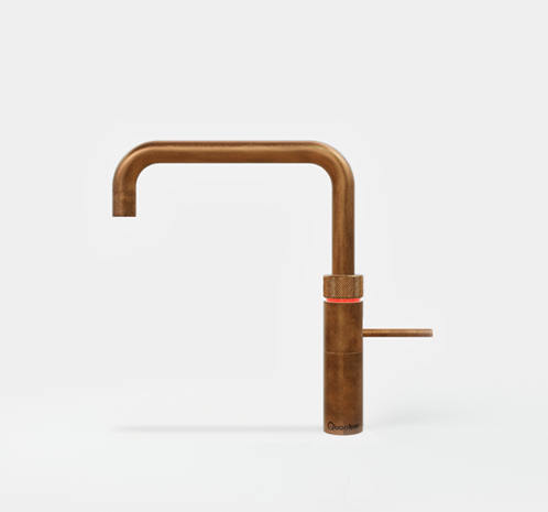 Quooker FUSION SQUARE MESSING PATINA Kraan