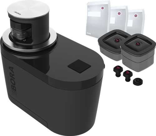 BORA QVac Vacumeerset RVS