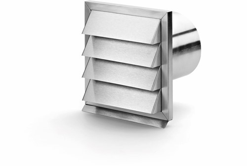 Naber E-Jal 150 buitenjaloezie, RVS, Ø 150 mm