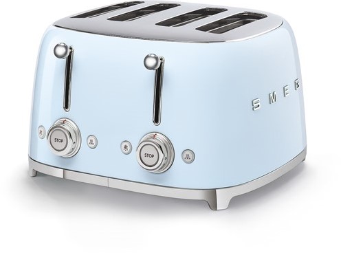 SMEG broodrooster voor 4 sneetjes in diverse kleuren